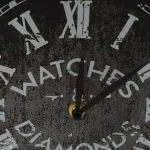 Winsome House Black Metal Vintage Table Top Clock with Roman Numerals thumbnail 4