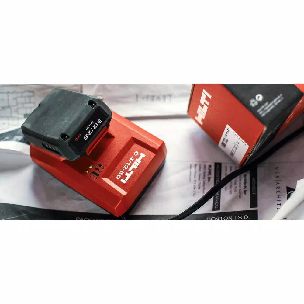 Hilti 12V C 4/12-50 Lithium-Ion Battery Charger, 4 Amp