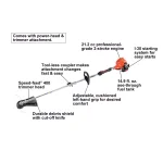 ECHO PAS-225SB 21.2 cc 2-Stroke Gas Straight Shaft Trimmer with Speed-Feed 400 Head thumbnail 2