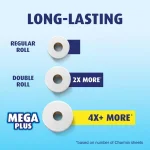 Charmin Ultra Strong Toilet Paper, 2-Ply Mega Plus Rolls, 12 Count Pack thumbnail 11