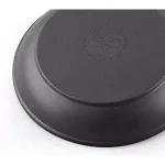 Cook N Home 6 Qt. Hard-Anodized Aluminum Nonstick Casserole Dish with Glass Lid, Black thumbnail 3