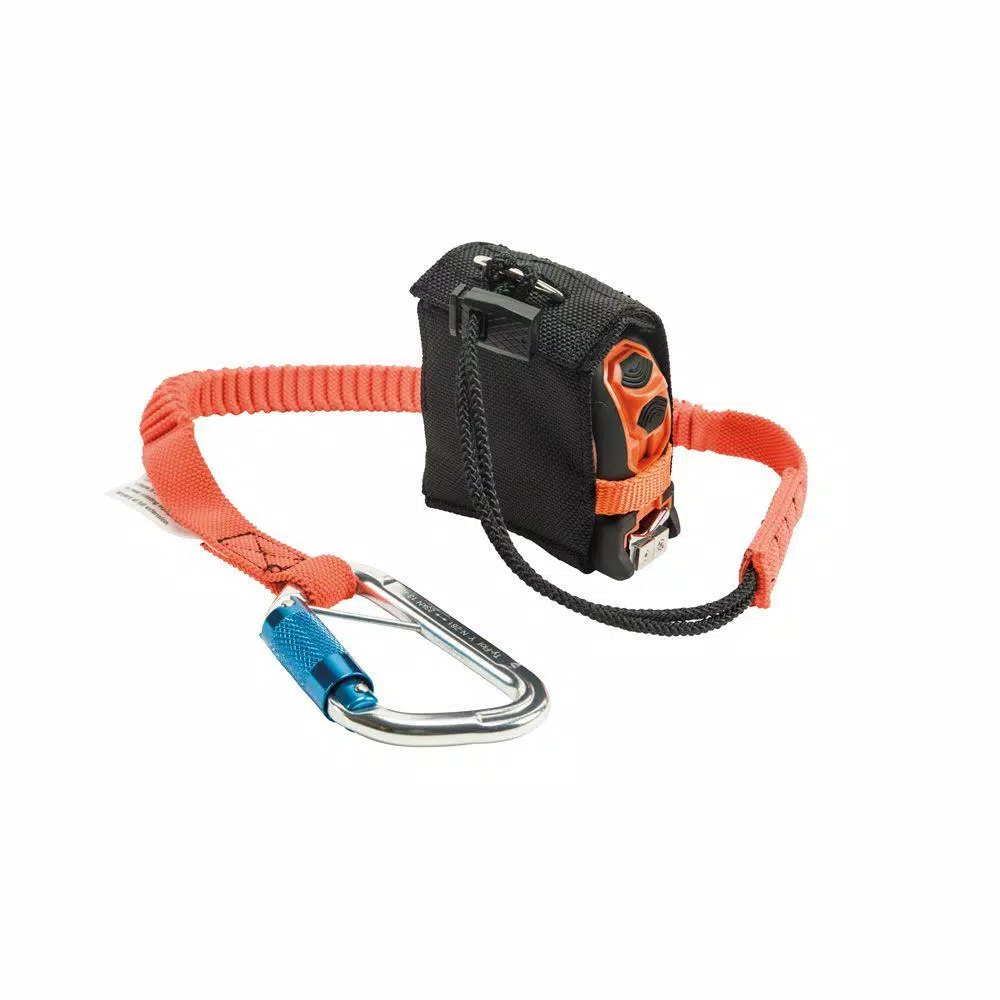 Klein Tools Tool Tether with Triple-Locking Carabiner, 15 lb Capacity
