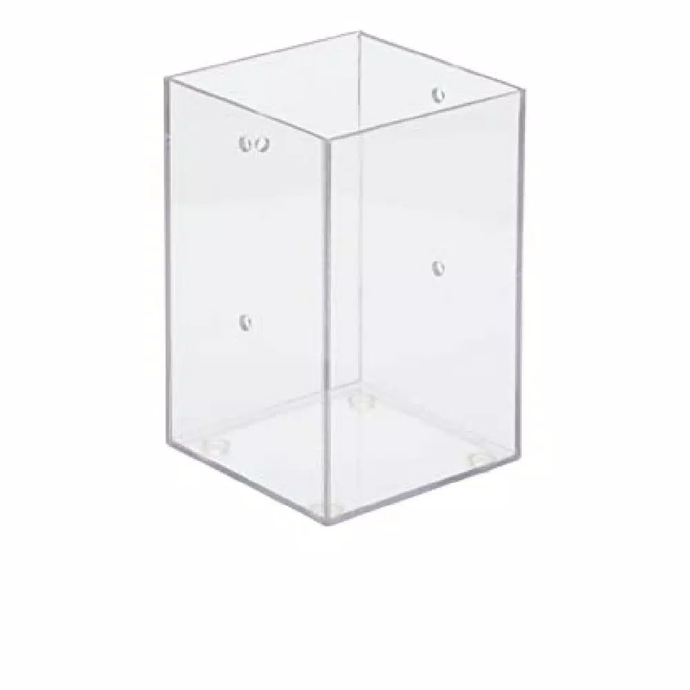 Unbranded Clear Acrylic Countertop Straw and Condiment Holder