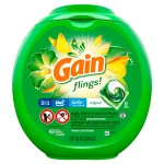 Gain Flings Original Scent Laundry Detergent Pods, 81 Count thumbnail 1