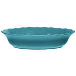 HOME ESSENTIALS AND BEYOND 14.25 in. Oval Ceramic Baker, 2.5 Qt. Blue Terracotta Casserole Dish thumbnail 1