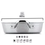 1829 Carl Schmidt Sohn STERN 2.1 qt. Hammered Stainless Steel Saute Pan with Lid thumbnail 4