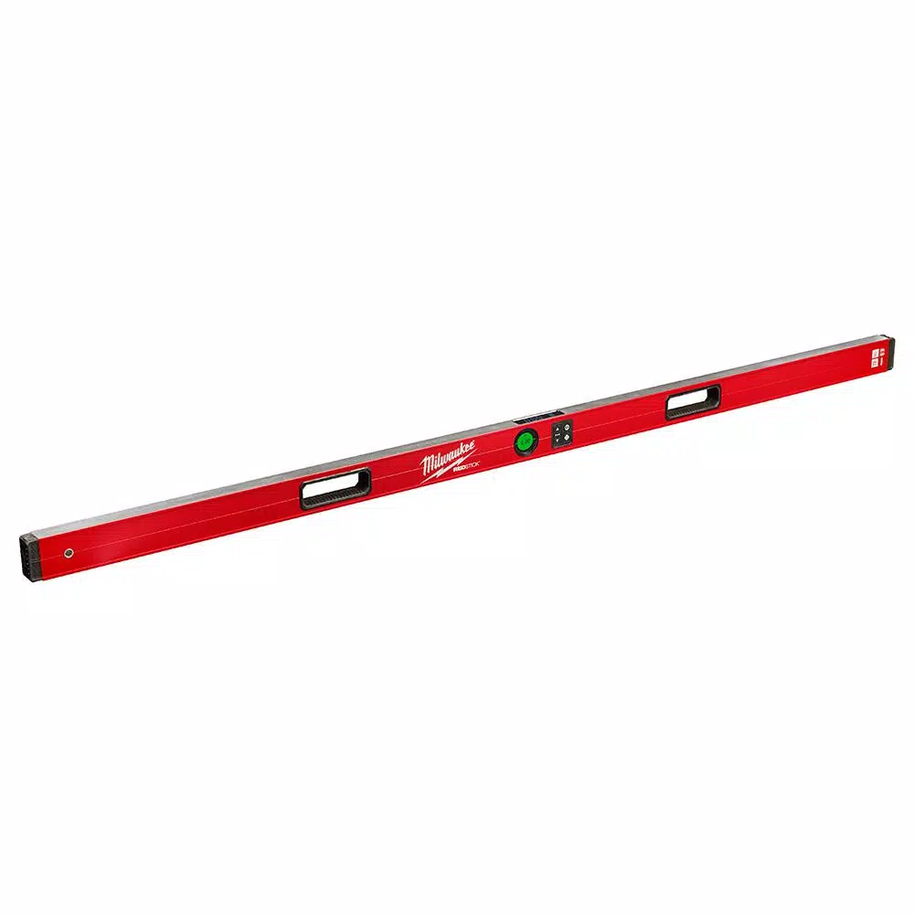 Milwaukee 72 in. Redstick Digital Box Level with Pinpoint Technology & 700 Lumen LED Flashlight Kit