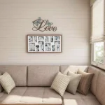 Lavish Home "Love" Metal Cutout Wall Decor Sign with Butterfly Accents thumbnail 5