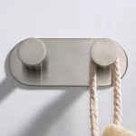 KRAUS Elie Double Robe and Towel Hook, Brushed Nickel thumbnail 9