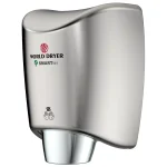 World Dryer SMARTdri High-Speed Electric Hand Dryer, Brushed Stainless Steel thumbnail 2