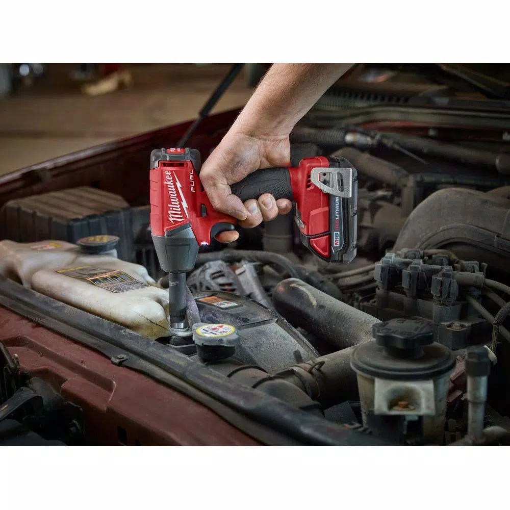 Milwaukee M18 FUEL 3/8 in. Compact Impact Wrench with Friction Ring, Brushless, 18V (Tool-Only)