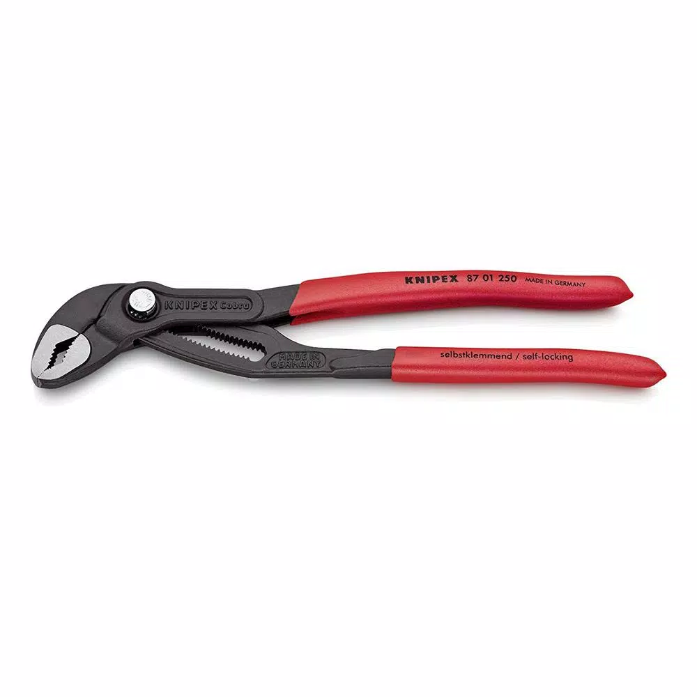 Knipex Cobra Box Joint Pliers Set with Storage Pouch, 3-Piece (5 in., 10 in., 12 in.)