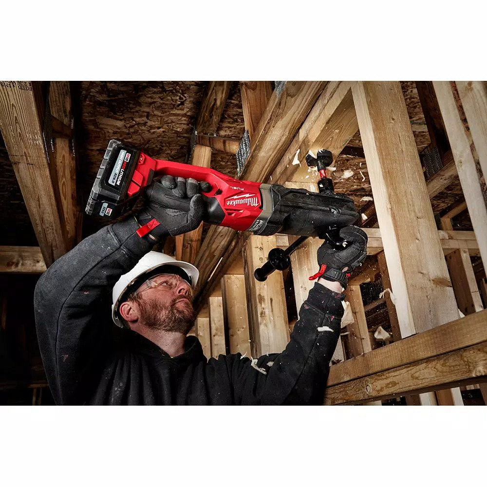 Milwaukee M18 FUEL Gen 2 SUPER HAWG 7/16 in. Right Angle Drill QUIK-LOK Kit