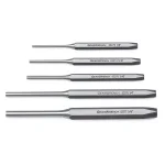 GearWrench 5-Piece Pin Punch Set, Precision Hardened Alloy Steel thumbnail 1