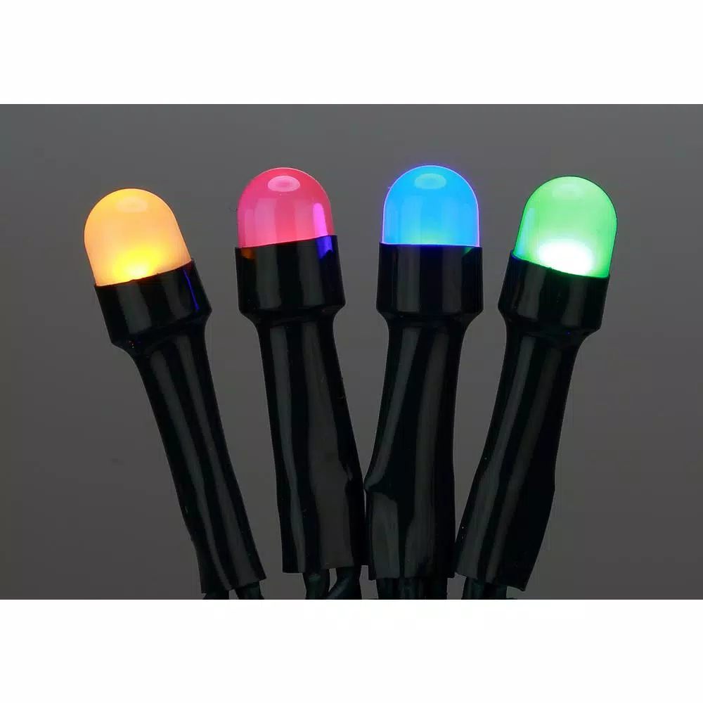 Novolink 200 LED Mini Globe Multi-Color String Lights with Wireless Smart App Control