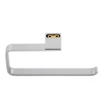 Italia Palermo Polished Chrome Towel Ring, Solid Brass thumbnail 6