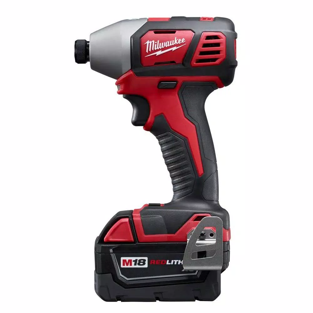 Milwaukee M18 18V Lithium-Ion 1/4 in. Hex 2-Speed Impact Driver Kit with (2) 3.0Ah Batteries, Charger, and Case