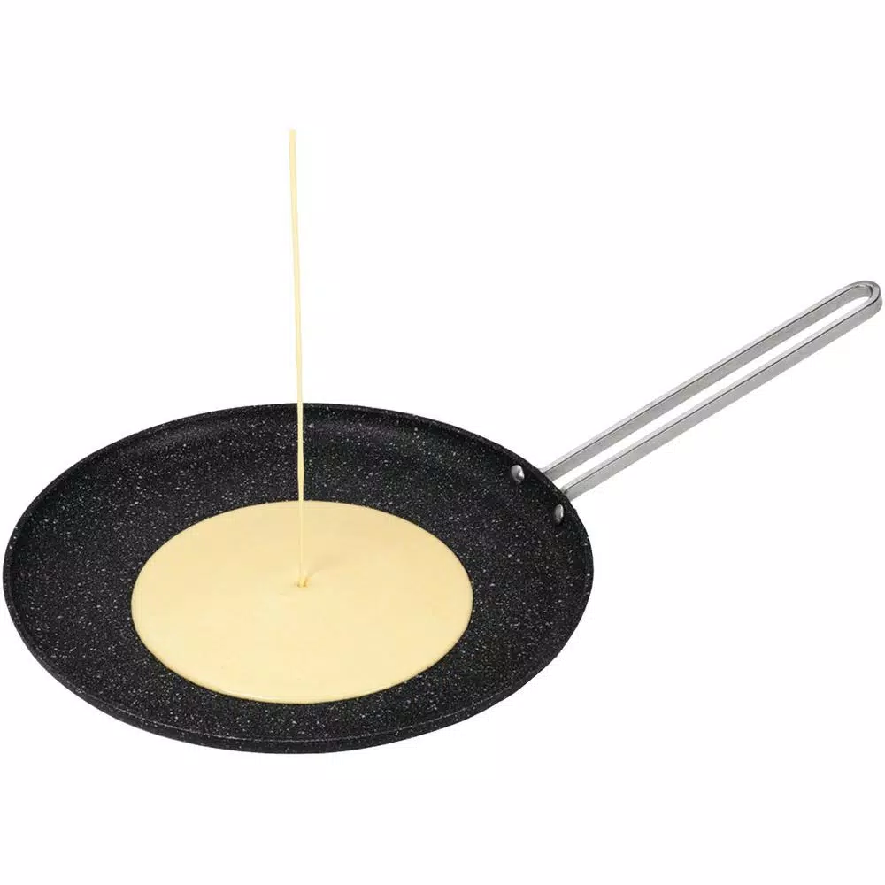 Starfrit The Rock 10 in. Aluminum Nonstick Skillet, Black Speckle