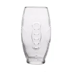 Libbey Football Shaped Glass Tumbler Set, 23 oz. Beer Glasses (8-Pack) thumbnail 1