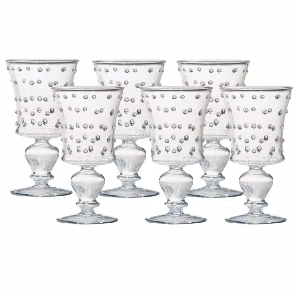 Abigails La Boheme Handmade Glass Liqueur Glasses, 3 oz. Bohemian Style (Set of 6)