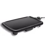 Boyel Living 1200W Electric Nonstick Griddle, Large 16x10 Inch Square Countertop Grill with Warming Function, Black thumbnail 1