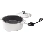 Starfrit THE ROCK 3.2 Qt. Electric Casserole Slow Cooker, 1200W, White thumbnail 3
