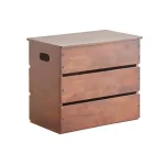 ORE International Mid-Century Modern Espresso Wood Storage Box & Multi-Purpose Bench thumbnail 1