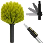 DocaPole High Reach Cobweb Duster Kit with 5 ft. to 12 ft. Telescopic Extension Pole thumbnail 1