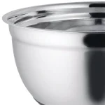 Home Basics Stainless Steel 5 Qt. Mixing Bowl with Non-Skid Silicone Bottom thumbnail 2