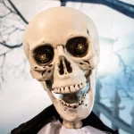 Haunted Hill Farm 5 ft. Animatronic Talking Skeleton Groom Halloween Prop thumbnail 11