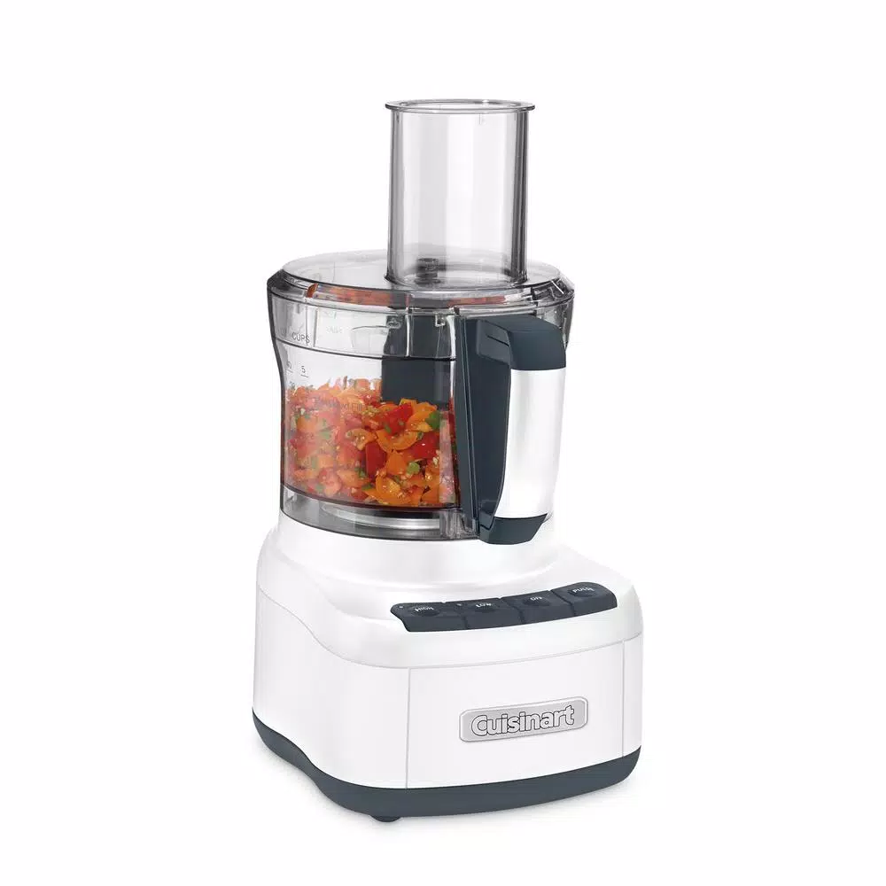 Cuisinart Elemental 8-Cup 3-Speed Food Processor, White