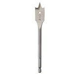 Milwaukee 3/4 in. x 6 in. High Speed Steel Spade Wood Boring Bit with 1/4 in. Hex Shank thumbnail 1