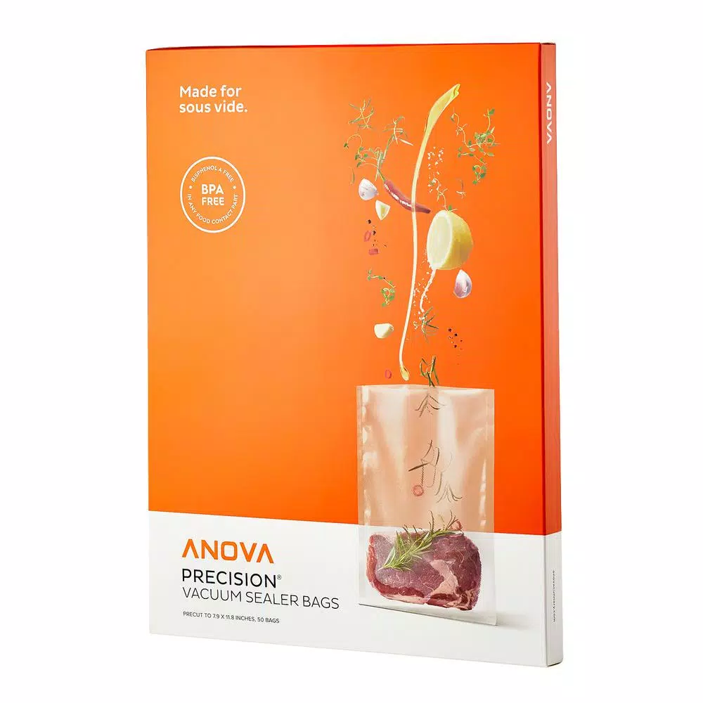 Unbranded Anova Precision Clear Vacuum Sealer Precut Bags, 50 Count
