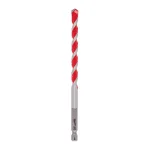 Milwaukee SHOCKWAVE 5/16 in. Carbide Hammer Drill Bit, 6 in. Length, 1/4 in. Hex Shank thumbnail 1
