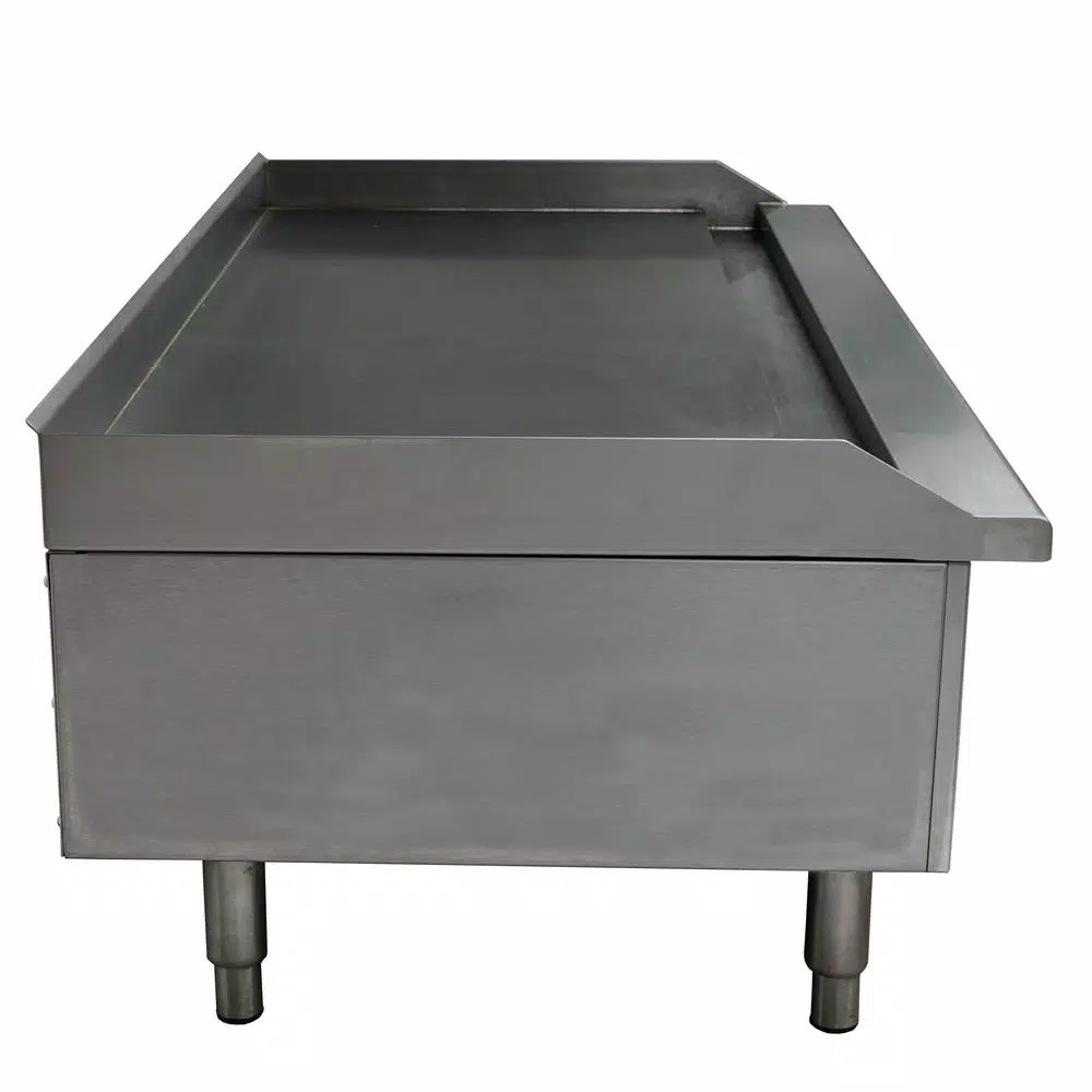 SABA 36 in. Commercial Gas Griddle, 3 Burners, Stainless Steel