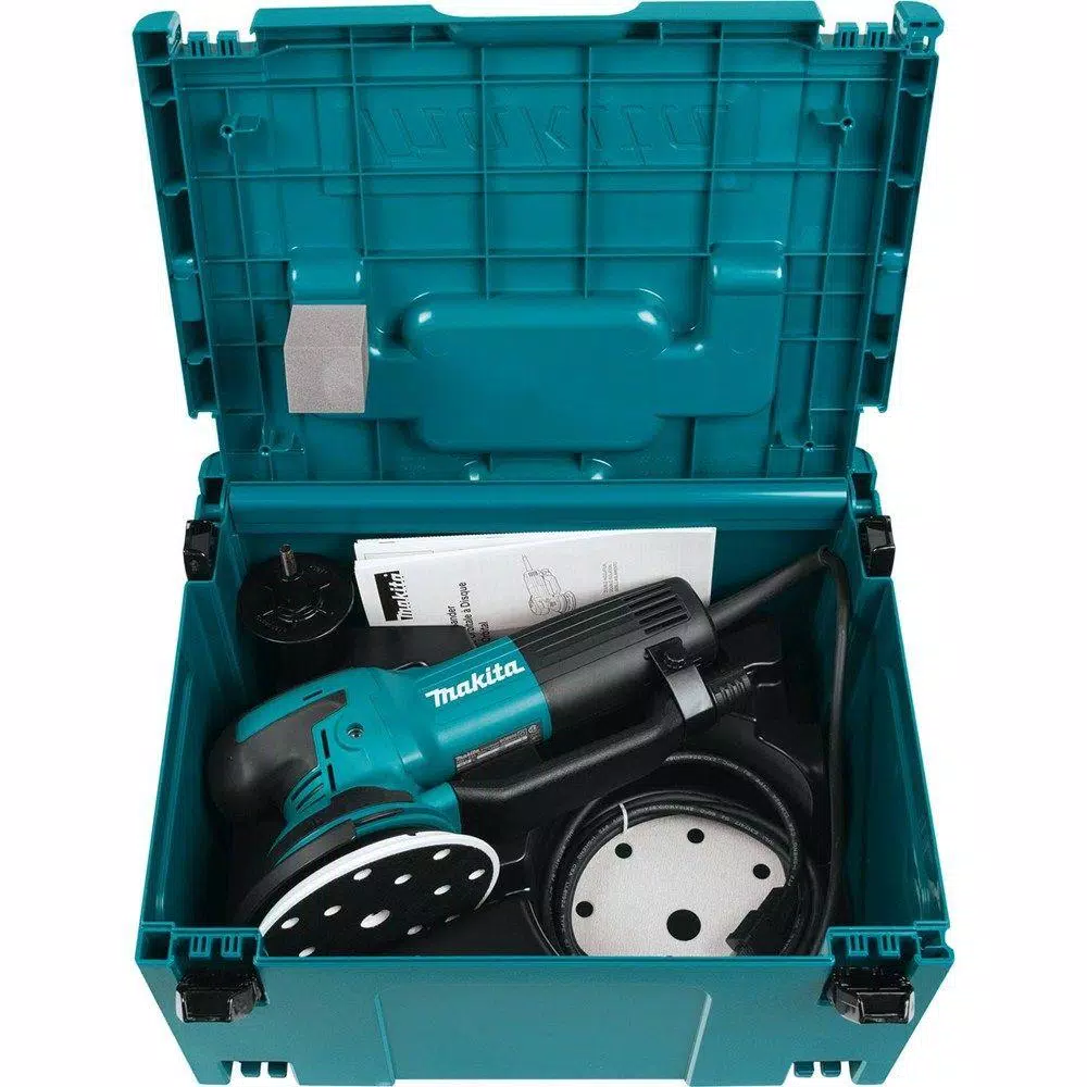 Makita 6.6 Amp 6 in. Random Orbital Sander with Variable Speed, Model BO6050J