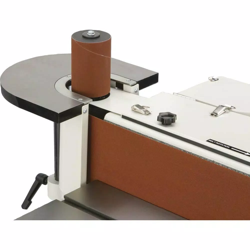 Shop Fox W1730 Oscillating Edge Sander with 2 HP 240V Motor and Cast-Iron Tables