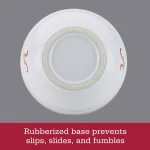 College Kitchen Collection University of Alabama Big Party Bowl, 4.75-Quart, Crimson Red thumbnail 6