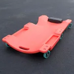 Black Bull 40 in. 6-Wheel Molded Plastic Creeper, Low Profile thumbnail 5