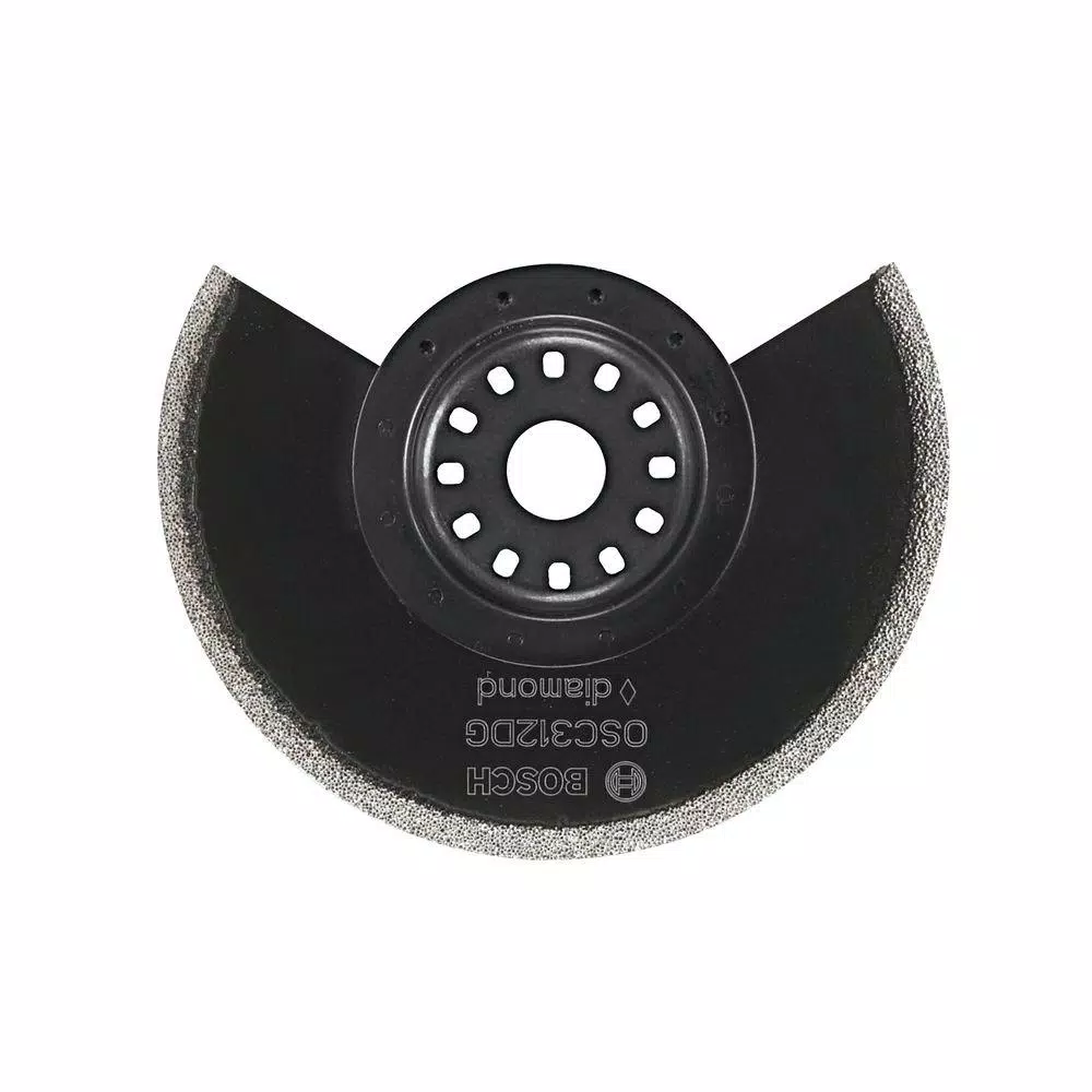 Bosch 3-1/2 x 1/8 in. Diamond Grit Segment Oscillating Tool Blade for Tile and Granite