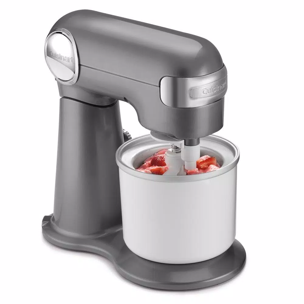 Cuisinart 1.5 Qt. Stainless Steel Ice Cream Maker Attachment for SM50 Series Stand Mixers