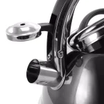 Mr. Coffee Kelton 2 Qt. Stainless Steel Whistling Tea Kettle by Gibson Mr. Coffee thumbnail 3