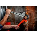 Crescent 18 in. Aluminum Pipe Wrench with K-9 Jaw Teeth thumbnail 4