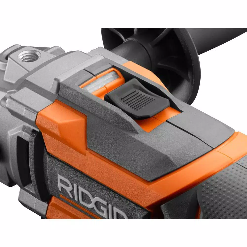 RIDGID 18V OCTANE 4-1/2 in. Brushless Cordless Angle Grinder Kit with 2.0 Ah Battery and Charger