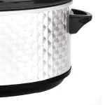 Brentwood Appliances SC-157W 7 Qt. Pearl Slow Cooker with Tempered Glass Lid thumbnail 6