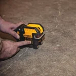DEWALT 12V MAX Red Self-Leveling 2-Spot Cross Line Laser Starter Pack with TSTAK Case thumbnail 2