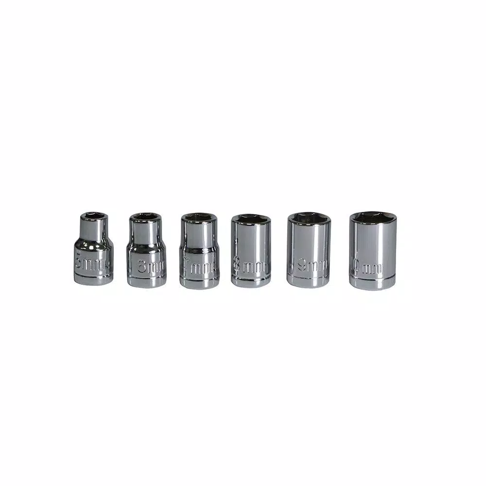 Best Value 37-Piece 1/4 in. Ratchet and Socket Set with Bit and Hex Key Assortment