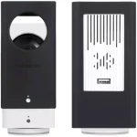 Wasserstein Protective Silicone Skin for Wyze Cam Pan - Black thumbnail 4