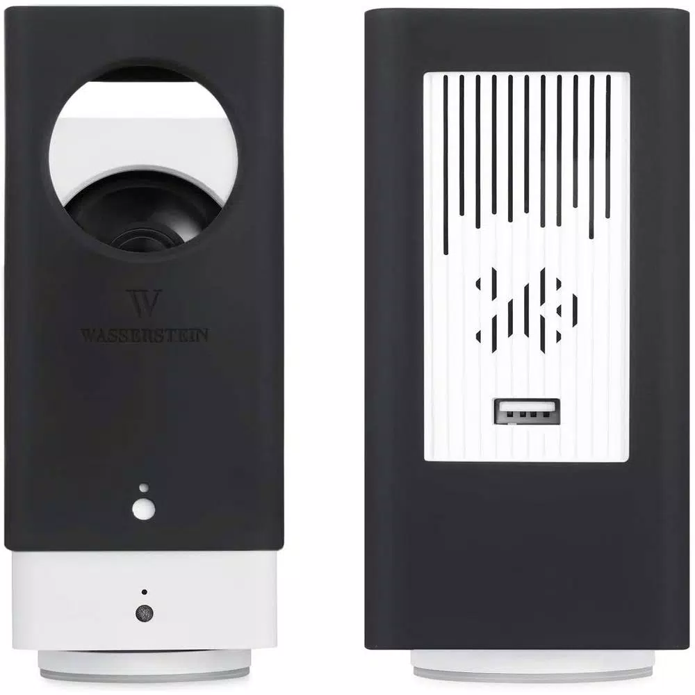Wasserstein Protective Silicone Skin for Wyze Cam Pan - Black