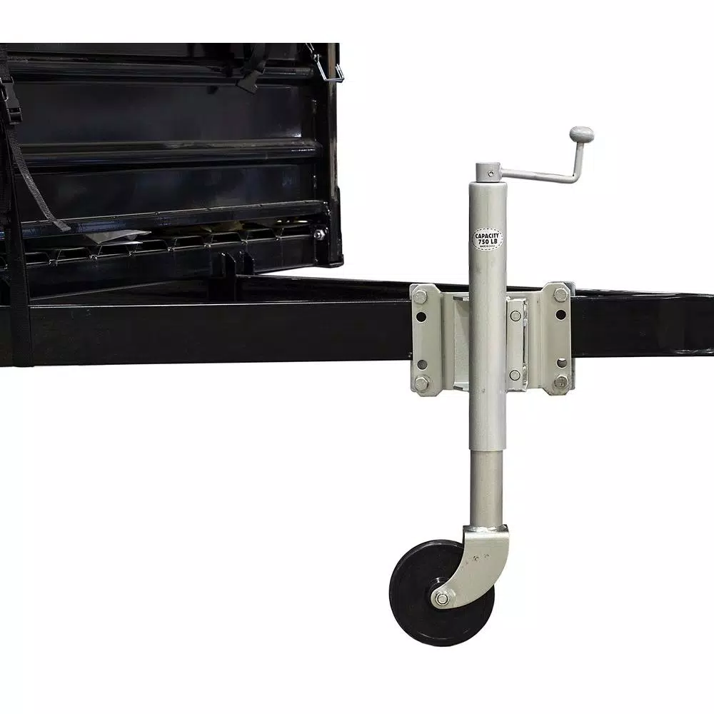 Detail K2 DK2 Trailer Jack Stand with 6 in. Wheel for 5 ft. x 7 ft. Utility Trailers
